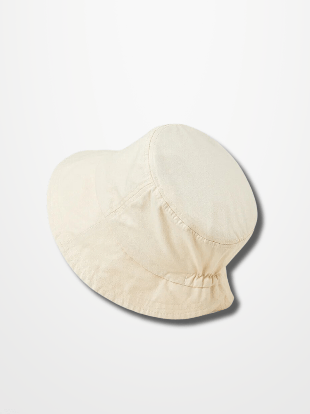 Bob Asymétrique Blanc cassé pâle / 55-59cm