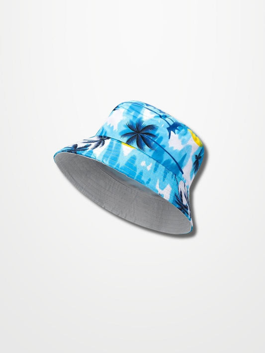 Bob bleu ciel homme Coconut Tree Hat / One Size(56-58cm)