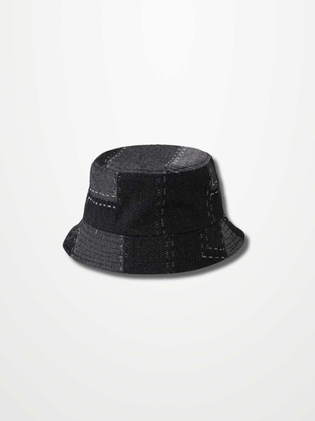 Bob Patchwork | Bonnet pour Enfant  Noir / 52-54cm